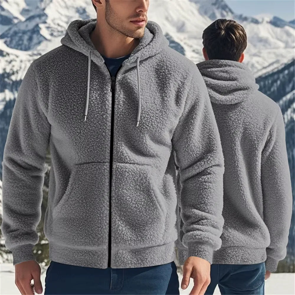 Sherpa Fleece Hoodie