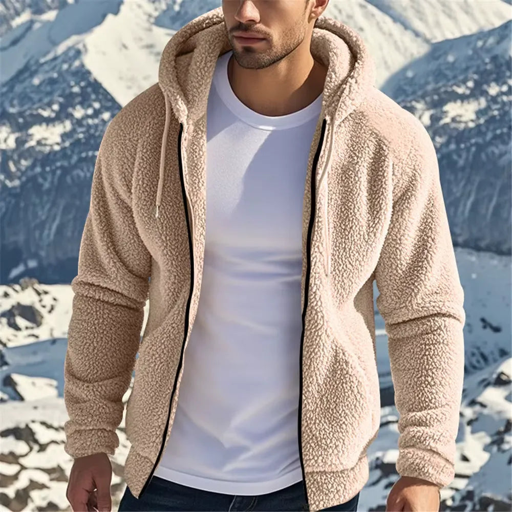 Sherpa Fleece Hoodie