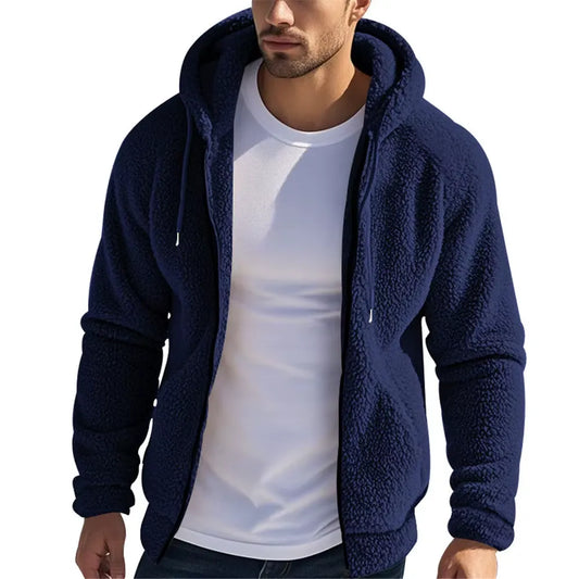Sherpa Fleece Hoodie