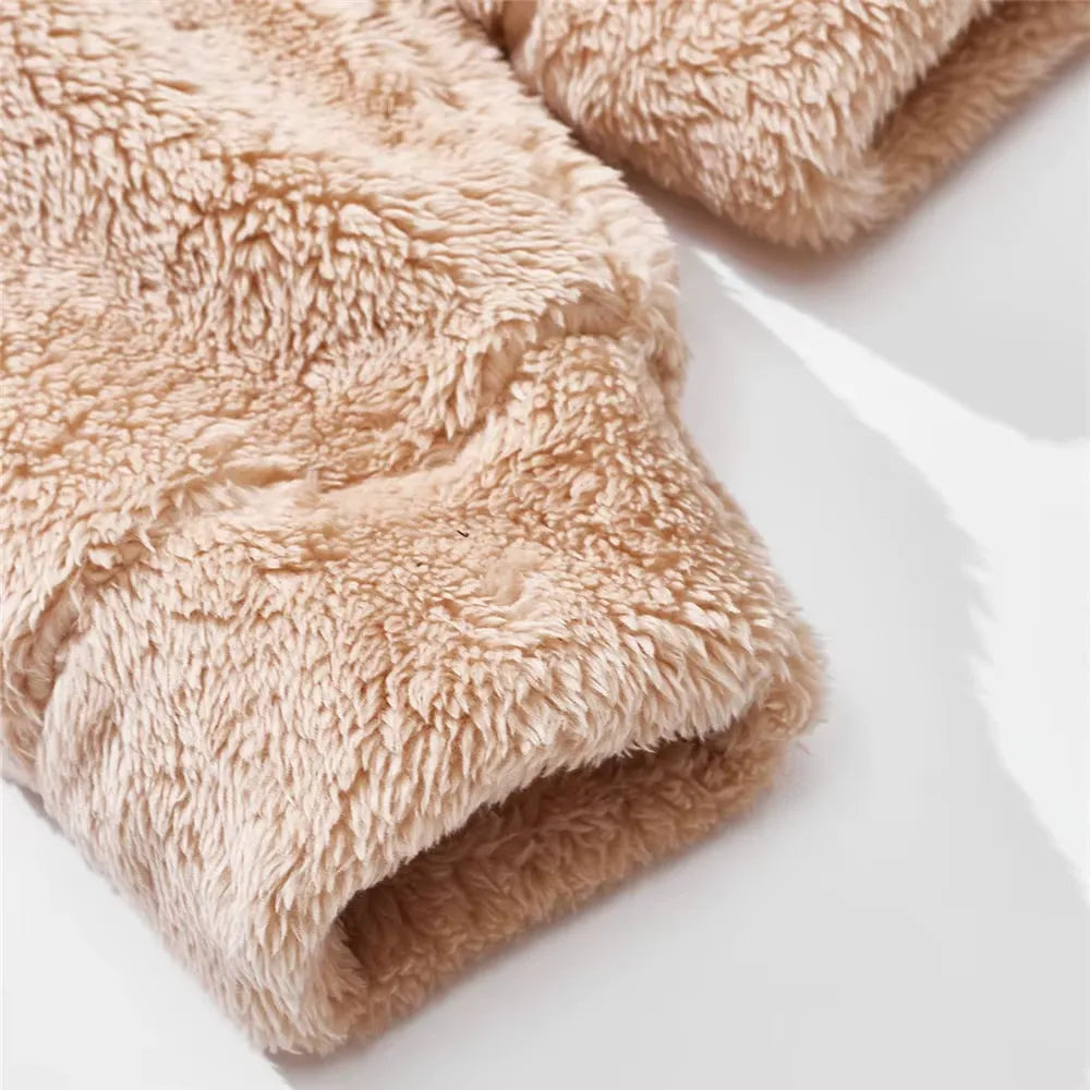 Sherpa Fleece Hoodie